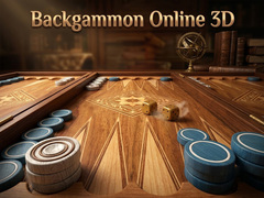 խաղ Backgammon Online 3D
