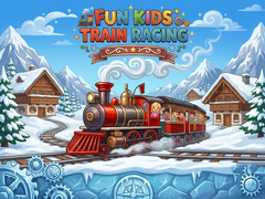 խաղ Fun Kids Train Racing