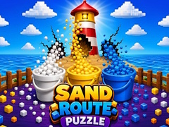 խաղ Sand Route Puzzle