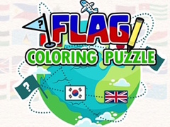 խաղ Flag Coloring Puzzle