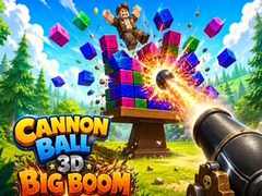 խաղ Cannon Ball 3D Big Boom
