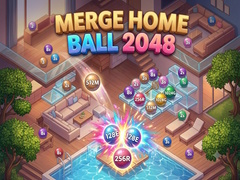 խաղ Merge Home Ball 2048