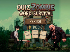 խաղ Quiz Zombie Word Survival