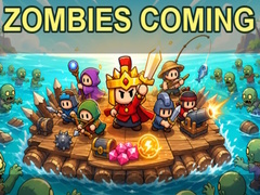 խաղ Zombies Coming