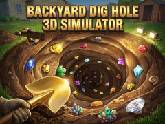 խաղ Backyard Dig Hole 3D Simulator