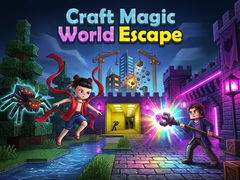 խաղ Craft Magic World Escape 
