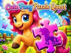 խաղ Cute Pony Puzzle Quest