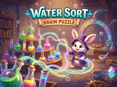 խաղ Water Sort Brain Puzzles