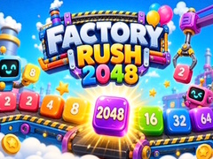 խաղ Factory Rush: 2048 Merge