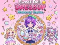 խաղ Sweet Doll Dressup Makeup Game