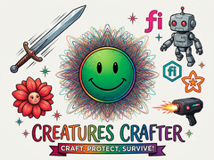 խաղ Creatures Crafter