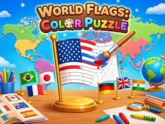 խաղ World Flags: Color Puzzle