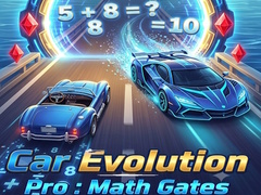 խաղ Car Evolution Pro : Math Gates