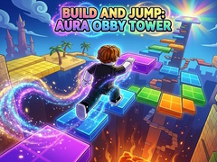 խաղ Build and Jump: Aura Obby Tower