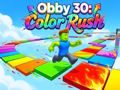 խաղ Obby 30: Color Rush