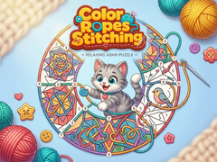 խաղ Color Ropes Stitching