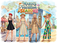 խաղ Maria's Vacation Seasons Dress Up