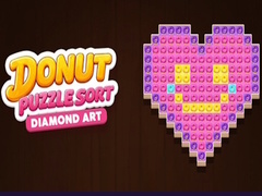 խաղ Donut Puzzle Sort Diamond Art
