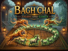 խաղ Bagh Chal Tigers and Goats