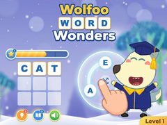 խաղ Wolfoo Word Wonders