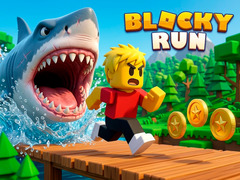 խաղ Blocky Run