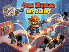 խաղ Gun Merge: Mr Bullet 