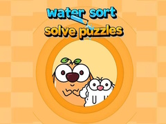 խաղ Water sort solve puzzles