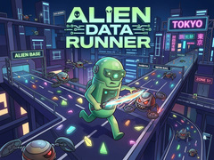 խաղ Alien Data Runner