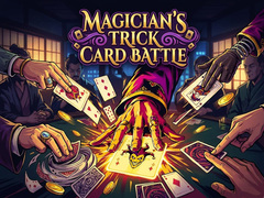 խաղ Magician's Trick Card Battle
