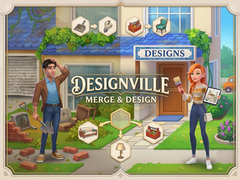խաղ Designville: Merge & Design