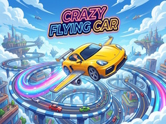 խաղ Crazy Flying Car