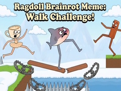 խաղ Ragdoll Brainrot Meme: Walk Challenge!