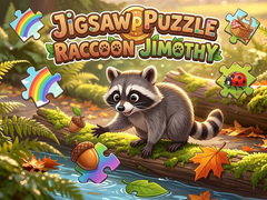 խաղ Jigsaw Puzzle: Raccoon Jimothy 