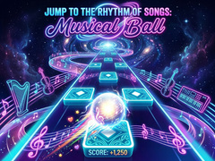 խաղ Jump to the Rhythm of Songs: Musical Ball