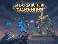 խաղ Stick Archer Giant Hunt