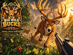 խաղ Big Wild Bucks: Voxel Buck Hunter