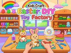 խաղ Kids Craft: Easter DIY Toy Factory 