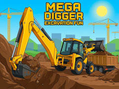 խաղ Mega Digger - Excavation Fun