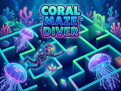 խաղ Coral Maze Diver