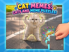 խաղ Cat Memes: Cats and Meme Puzzles!