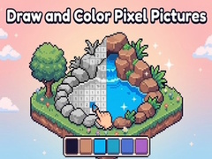 խաղ Draw and Color Pixel Pictures