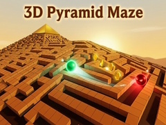խաղ 3D Pyramid Maze