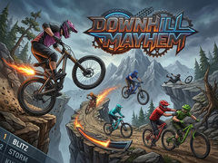խաղ Downhill Mayhem