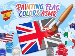 խաղ Painting Flag Colors ASMR  