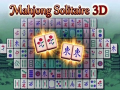 խաղ Mahjong Solitaire 3D