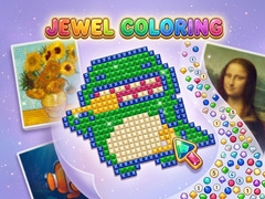 խաղ Jewels Coloring