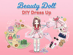 խաղ Beauty Doll DIY Dress Up