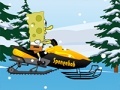 խաղ Spongebob Snowmobile