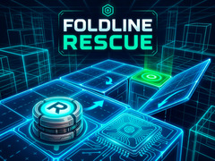 խաղ Foldline Rescue