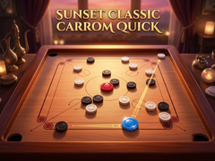 խաղ Sunset Classic Carrom Quick